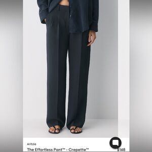 Aritzia Women's Wilford The Effortless Pants Crepette Sz 4